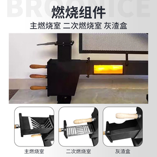 生物质颗粒室内户外家用取暖商用无烟环保全自动节能采暖气炉 冬季
