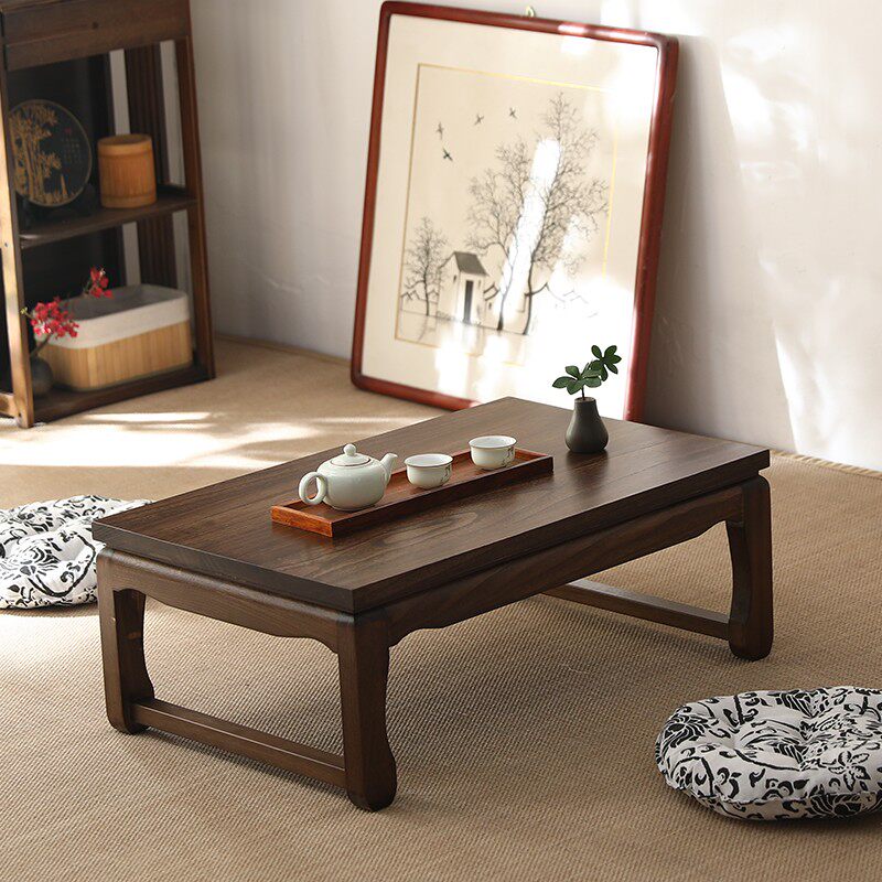 日式和室几桌实木榻榻米小桌子炕桌矮桌榻榻米茶桌家用飘窗小茶几