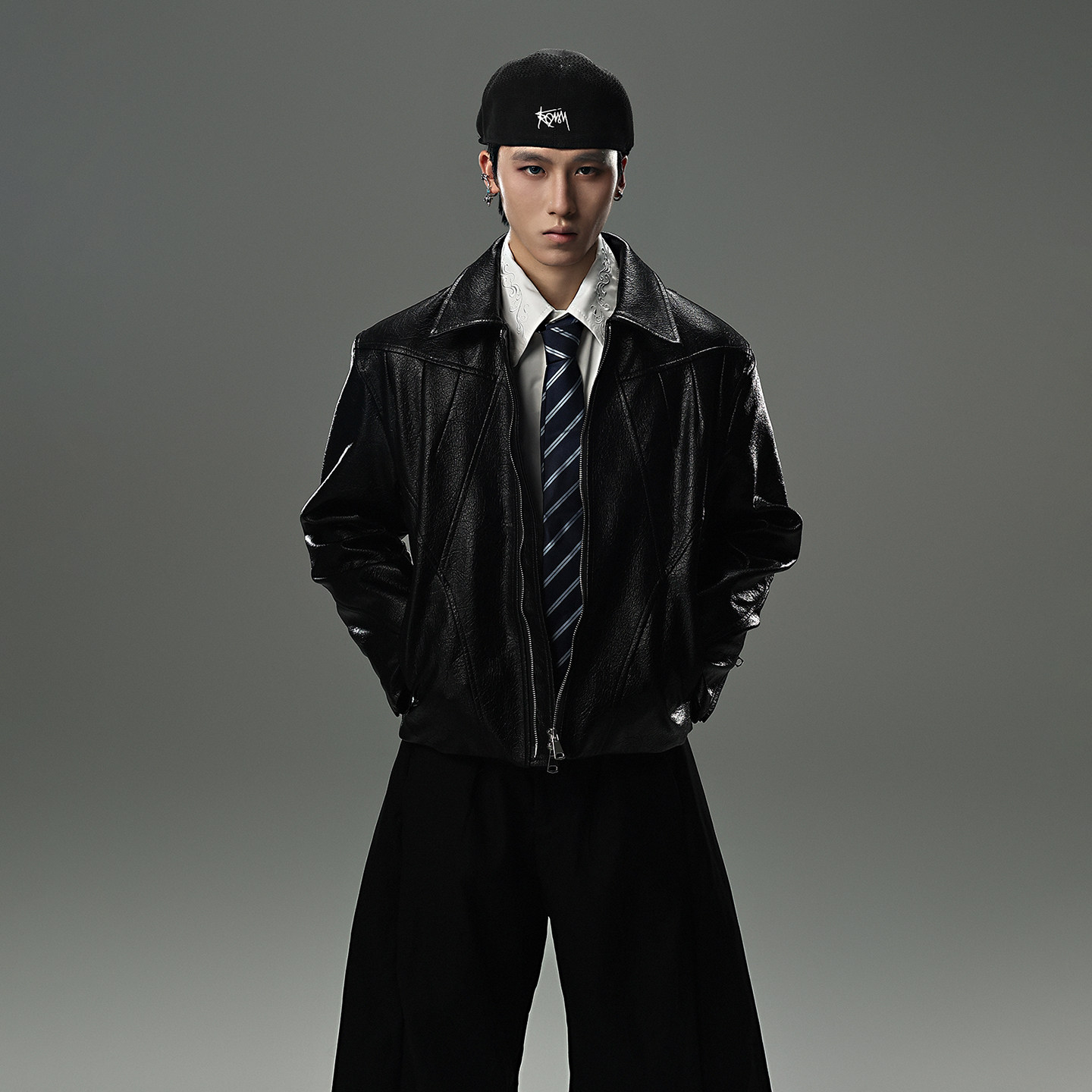 GALAXOR银河预报 美式座山雕皮衣短宽外套pu皮痞帅夹克上衣男女,男装,皮衣,淘宝优惠券,粉丝福利购,淘宝优惠卷