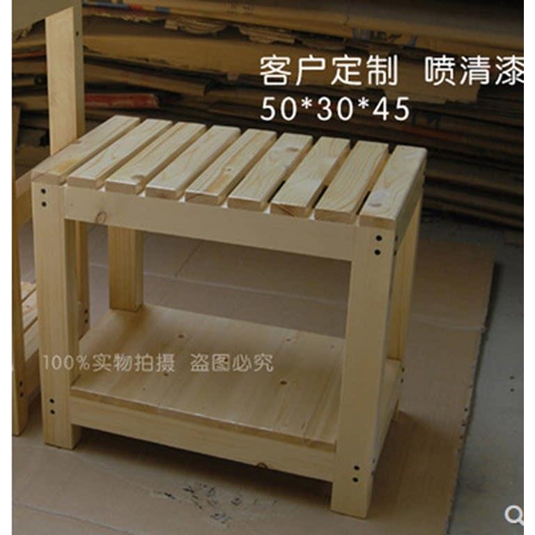 实木鱼缸底架小型可订制水陆缸专用碳化清漆桌面独立架