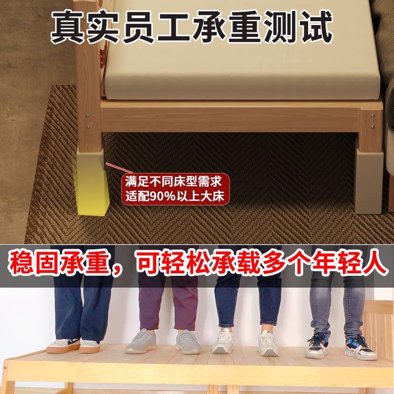 儿童拼接床加宽床边床宝宝小床实木婴儿床拼接大床可定制加床拼床