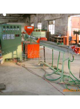 SJ65箱包卡条机，密封条挤出机组，金属包塑机组