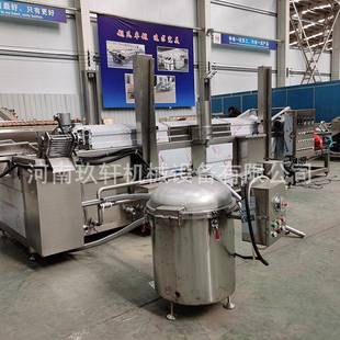商用豆制品连续式 油炸设备豆皮腐竹全自动油炸机食品级煎炸