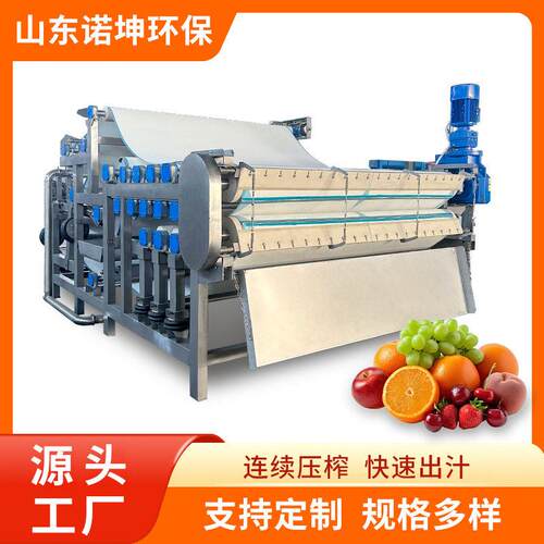 诺坤大型工业桔子榨汁机橙子柑橘柚子压榨机全自动压果汁机器