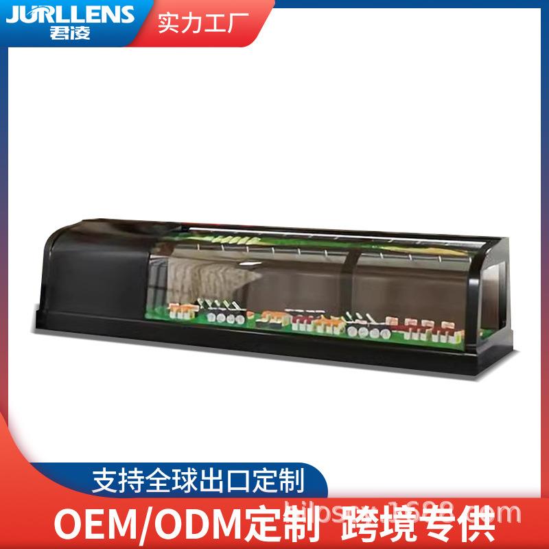 商用单层展示柜寿司柜刺身柜日料三文鱼海鲜直冷保鲜冷藏台式
