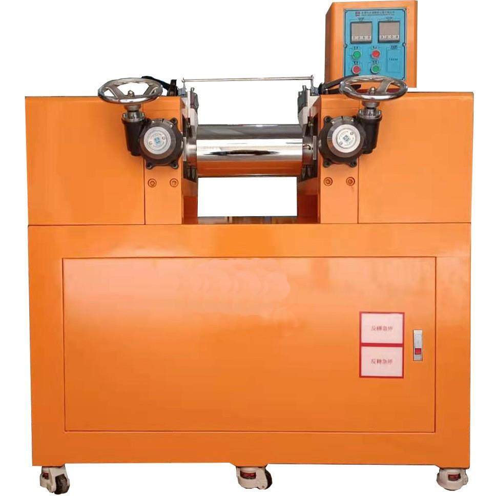 色母粒实验室开炼机配方研发辊筒间距0.1~5mm转速0-