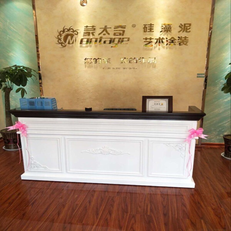 欧式雕花收银台烤漆前台服装店小吧台美容院柜台母婴店理发店吧台
