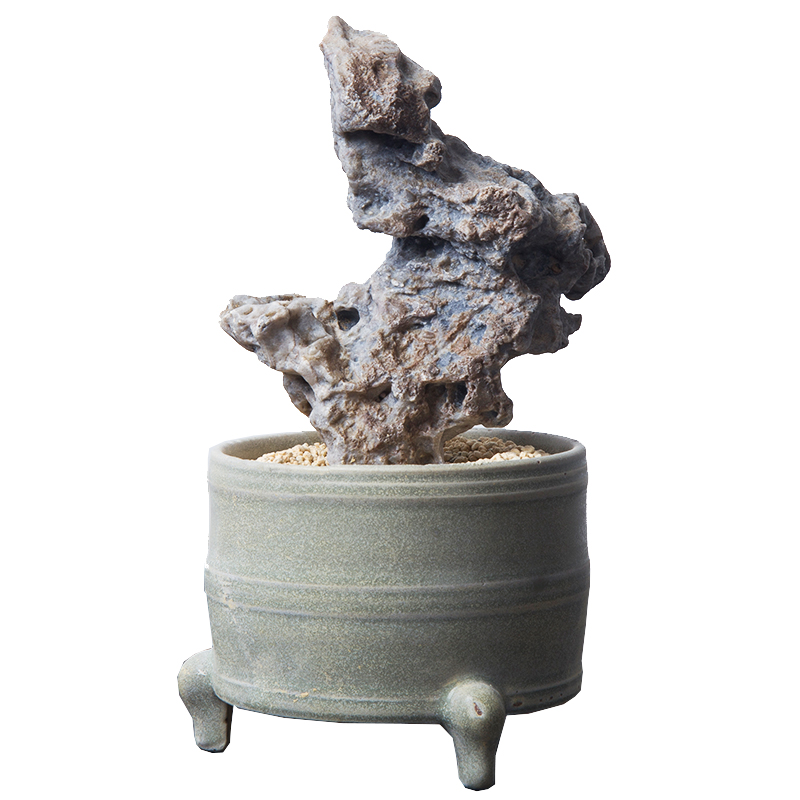 风凌石头奇石沙漠戈壁玛瑙灵璧石观赏石盆景插花工具材料原石