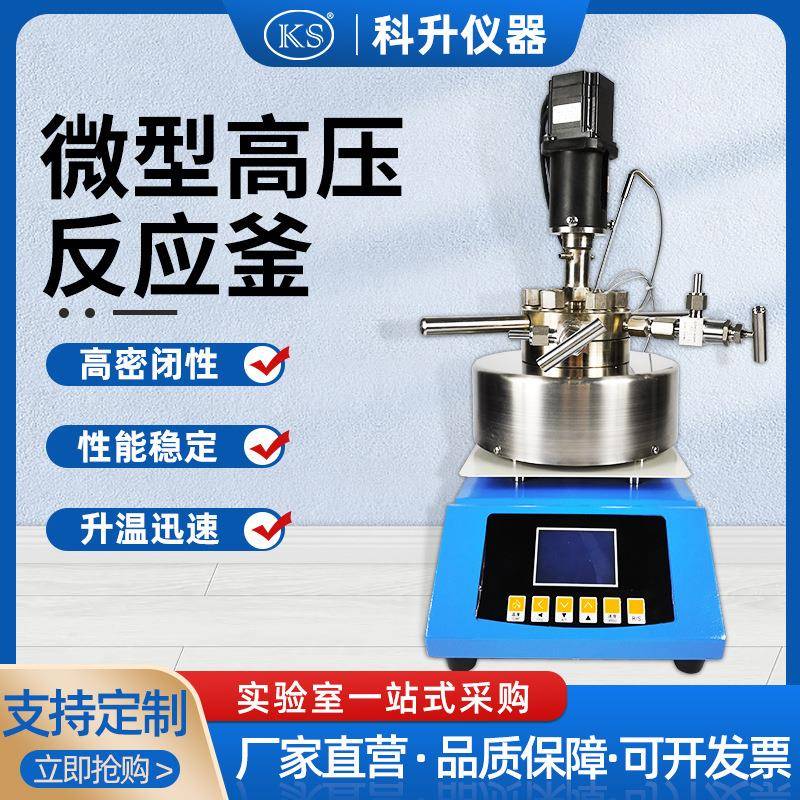 小型高压反应釜TGYF-C0.05/0.1/0.25/0.5L磁力加氢微型高压釜