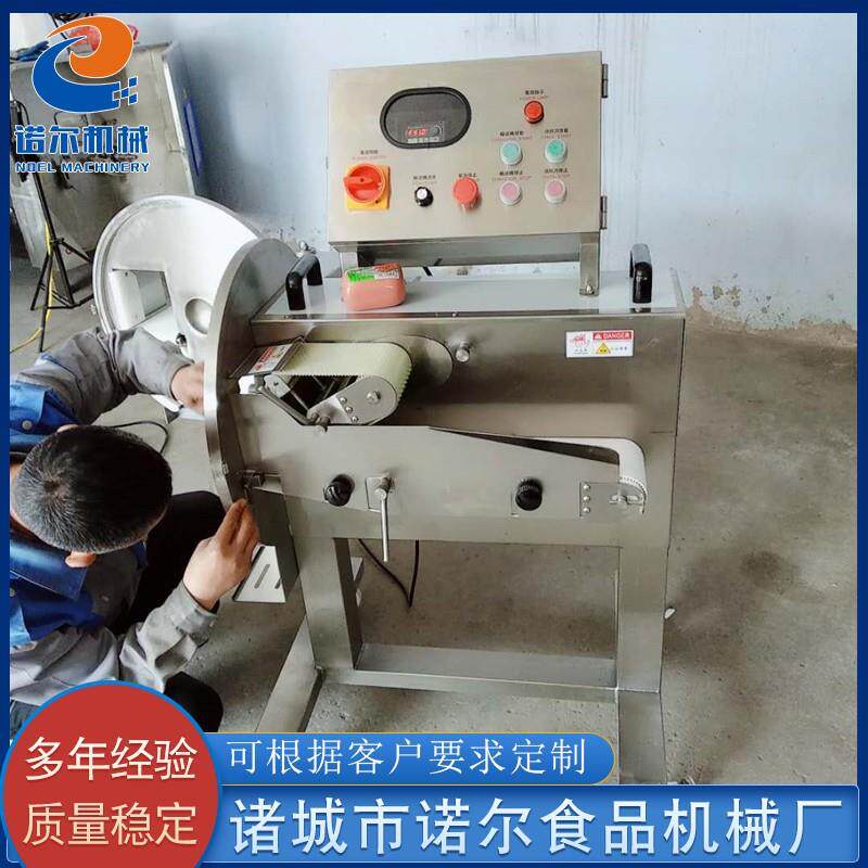 不锈钢腊肉切片机全自动梅菜扣肉切片机酱牛肉冻肉切片机设备