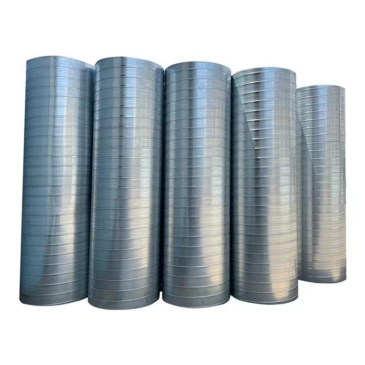 镀锌螺旋风管304螺旋风管螺旋管白铁皮风管管道排风管