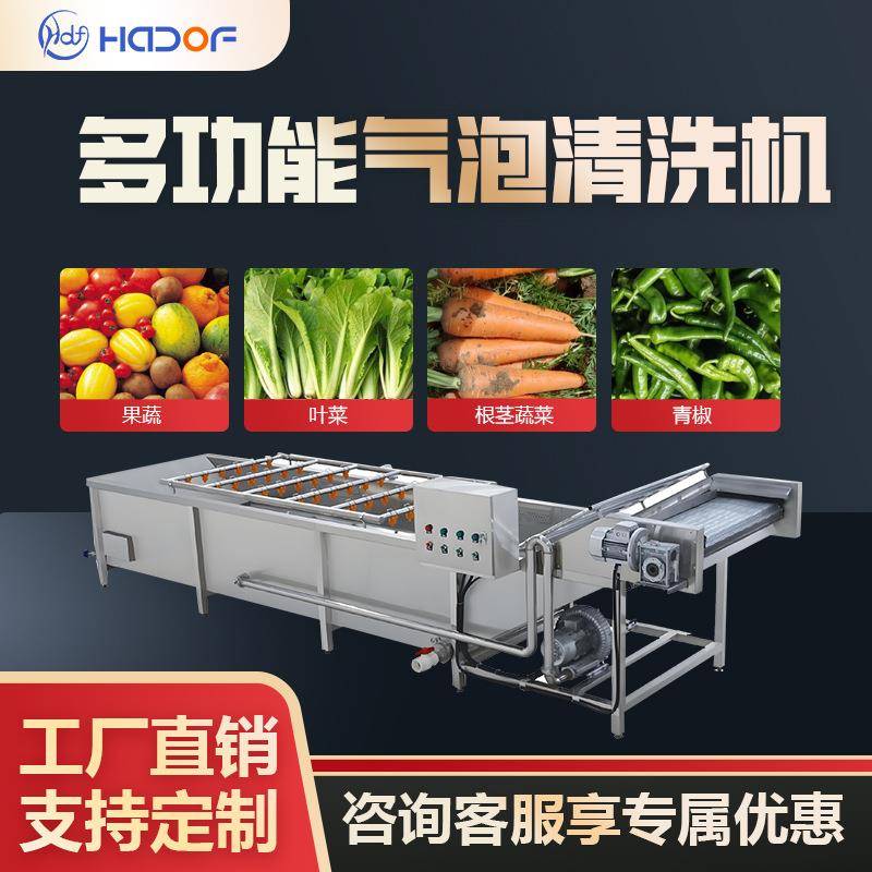 莴苣清洗去皮机商用毛辊果蔬清洗设备花生毛豆毛刷清洗去泥机