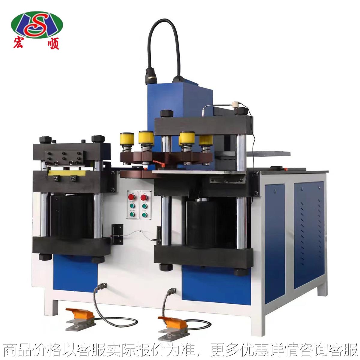 济南铜排液压弯排机角钢切断器液压母线加工机四合一母线加工机