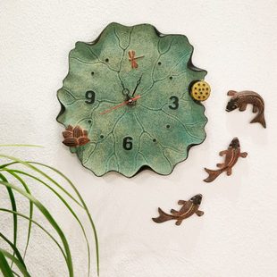 立体无边框挂钟简约装 家用静音钟 饰时钟创意个性 钟表客厅挂表中式