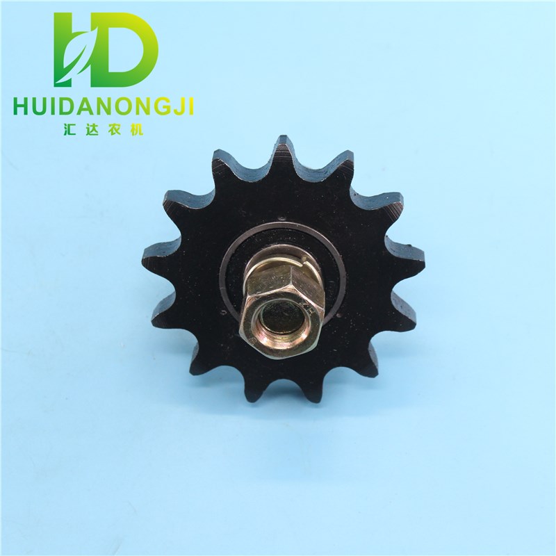 雷沃谷神玉米收割机配件三行四行 12A链条涨紧轮压链轮 YP4.18.13