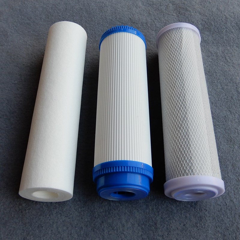 总馨净水器滤芯家用净水机过滤器10寸PP棉活性炭通用全套三级套装