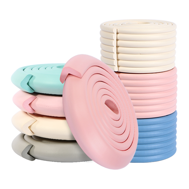 房梁台阶楼梯防撞头软包免贴横梁上下铺栏杆海绵条泡沫贴条保护。