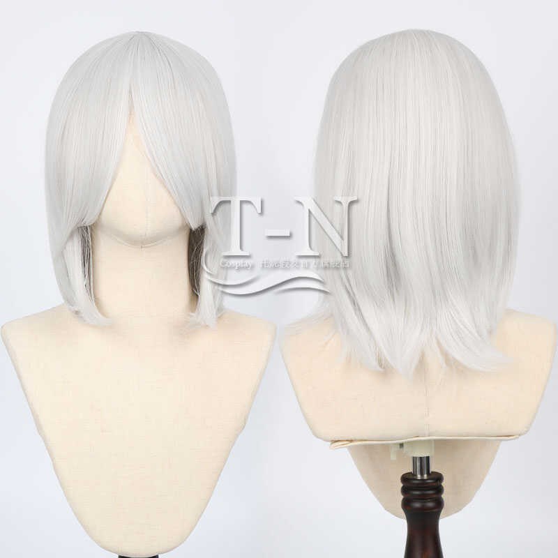 托妮 万用cos假发 多色可选 毛娘造型发尾内收40cm中长刘海假发