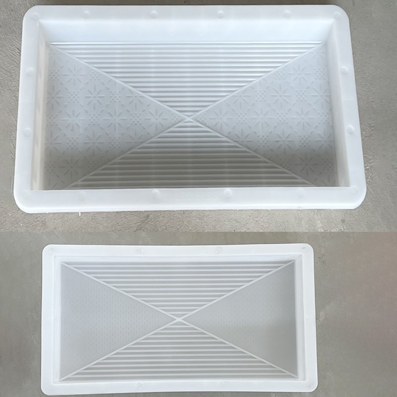 庭院防滑水泥地砖模具广场铺路石彩砖便道砖步道板塑料模型仿古砖