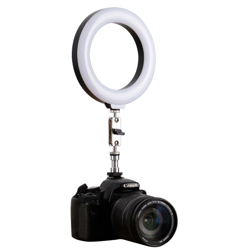 微距热靴补光灯单反微单外拍摄影常亮ld环形婚庆录像