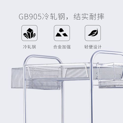 中盛画材 多功能铝合金三层油画车写生绘画车油画架写生便携推车