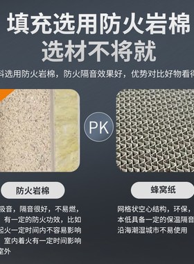 德蒂斯甲级防盗门极简设计安全进户门子母门别墅大门高端定制家用