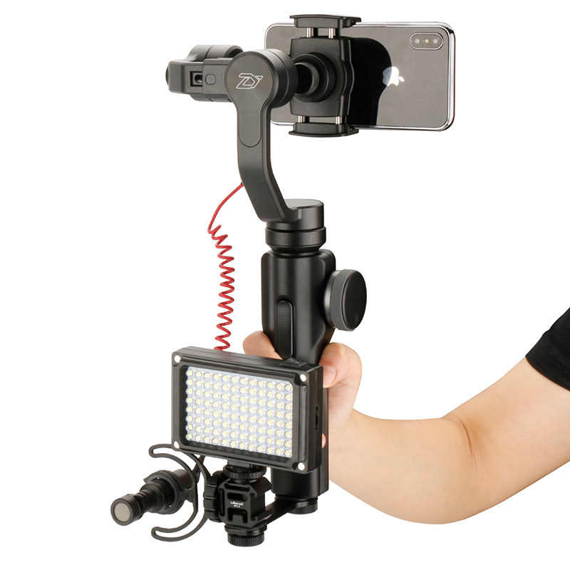 nzi 三头热靴支架三冷靴口金属兔拓展底座Oo oil手稳定器微单反相