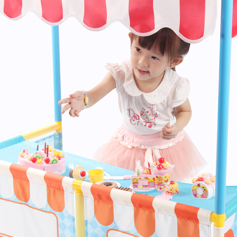 儿童室内游乐场玩具仿真过家家商店小卖部公主女孩帐篷游戏幼儿园