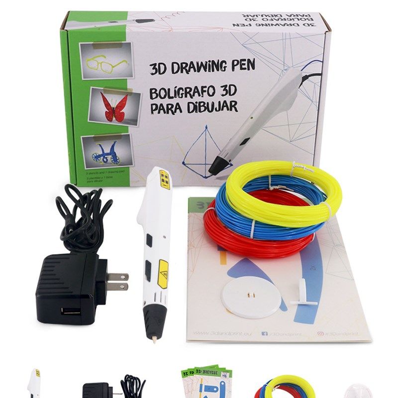 Ручка для граффити 德望原装专业级3d打印笔立体模型三的地益智创意涂鸦绘画神笔马良 No brand