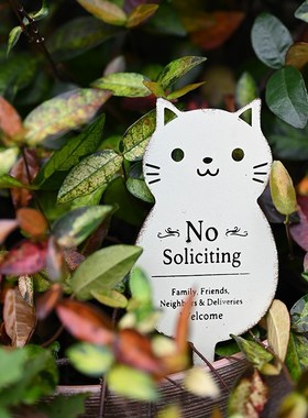 日单ins风铁艺迷你p字母猫咪花盆插件花园杂货微景观摆件装饰插件