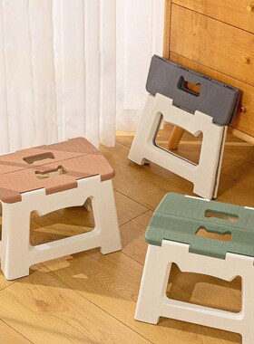 JOJO L. D.Geen.新款便携式折叠摆地摊塑料椅子丨青衣