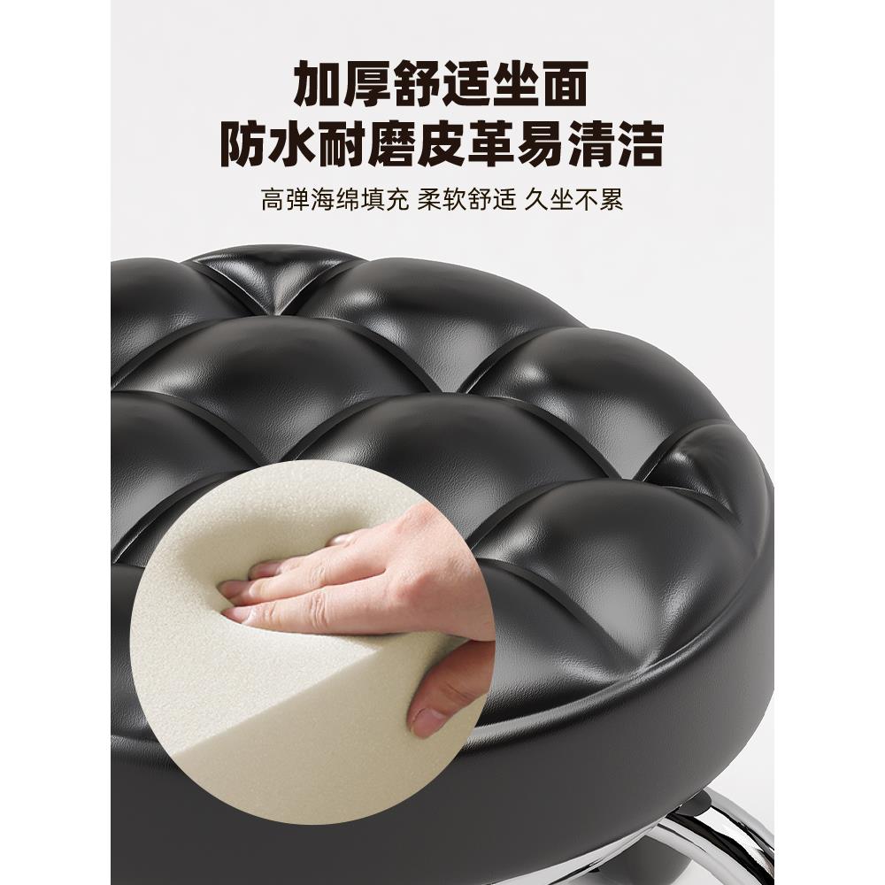 带轮子的滑轮矮凳家用儿童带娃学步小椅子美缝擦地修脚