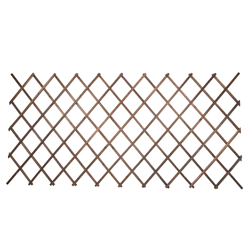 植物花架爬藤架木质墙上壁挂花支架防腐木伸缩网阳台围栏实木栅栏