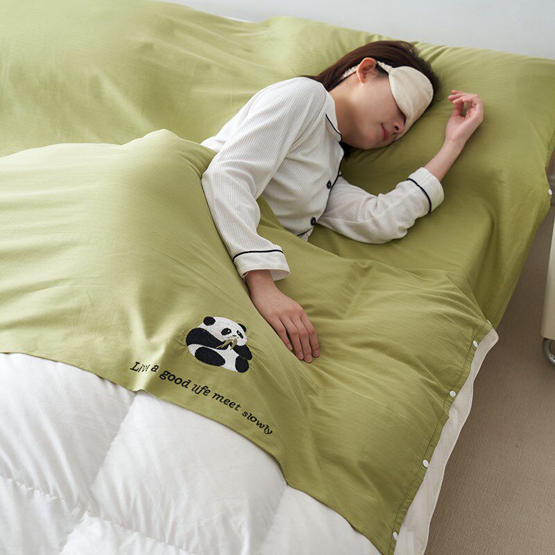A类长绒棉酒店隔脏袋纯棉旅行床单被套四件套便携式旅游火车被罩,床上用品,隔脏床品,淘宝优惠券,粉丝福利购,淘宝优惠卷