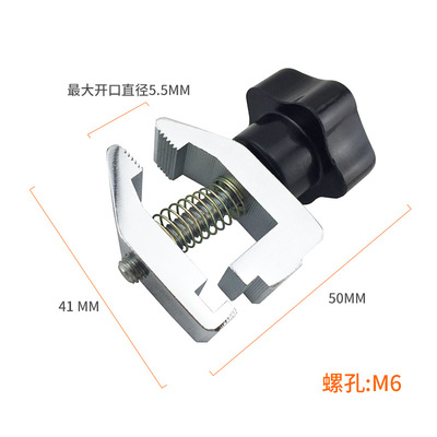 艾德堡 推拉力计夹具 HJJ-001 试验机指针数显测试架配套推力压力