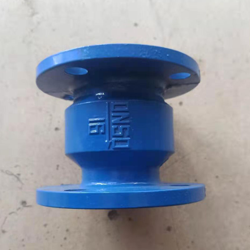 HC41X球墨铸铁法兰消声止回阀16Q消防水泵房防水锤止逆回流开关QT