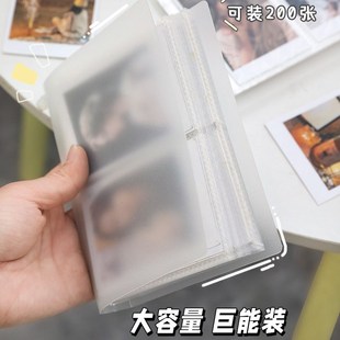 3/5/6/7寸拍立得相册二宫格小卡收纳本电影票根票据机票卡片卡册