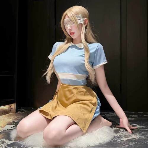 好利来甜美工作服御姐大码套装cos服务员女仆制服工装蛋糕店同款