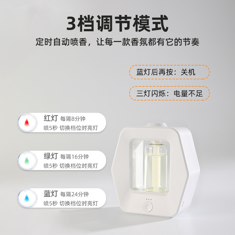 新客立减关注收藏立减香薰机自动喷香机卧室厕所室内香氛机增香机