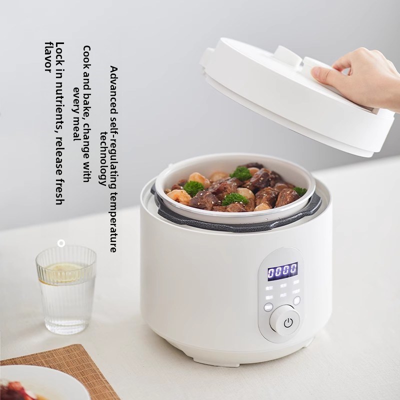 olyks立时电压力锅家用小型多功能3L智能高压锅1-2-3-人电饭煲