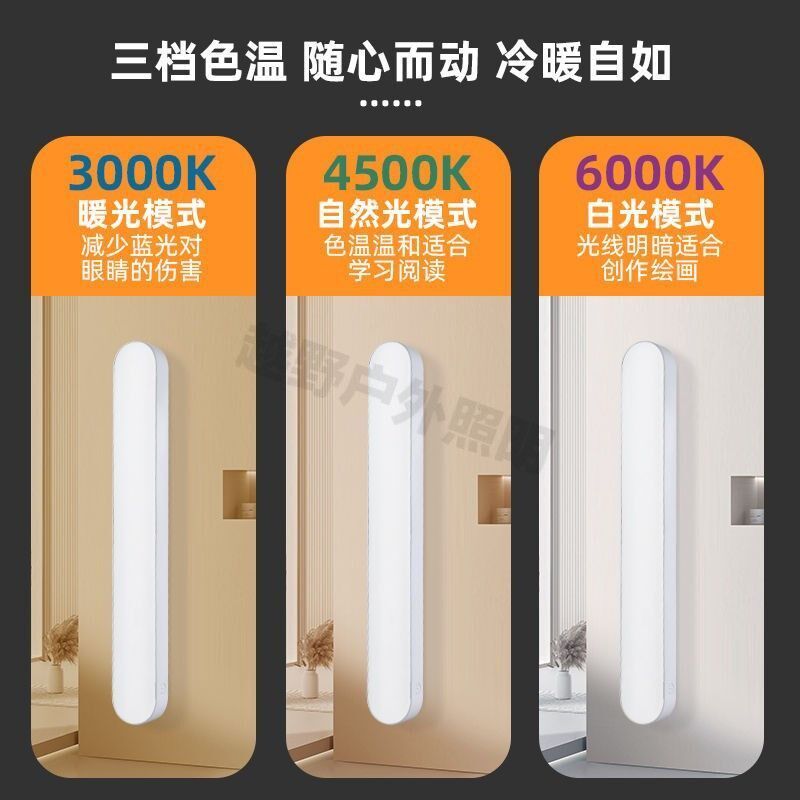 台灯护眼学习LD学生宿舍书桌磁吸灯卧室床头灯大学寝室酷毙灯