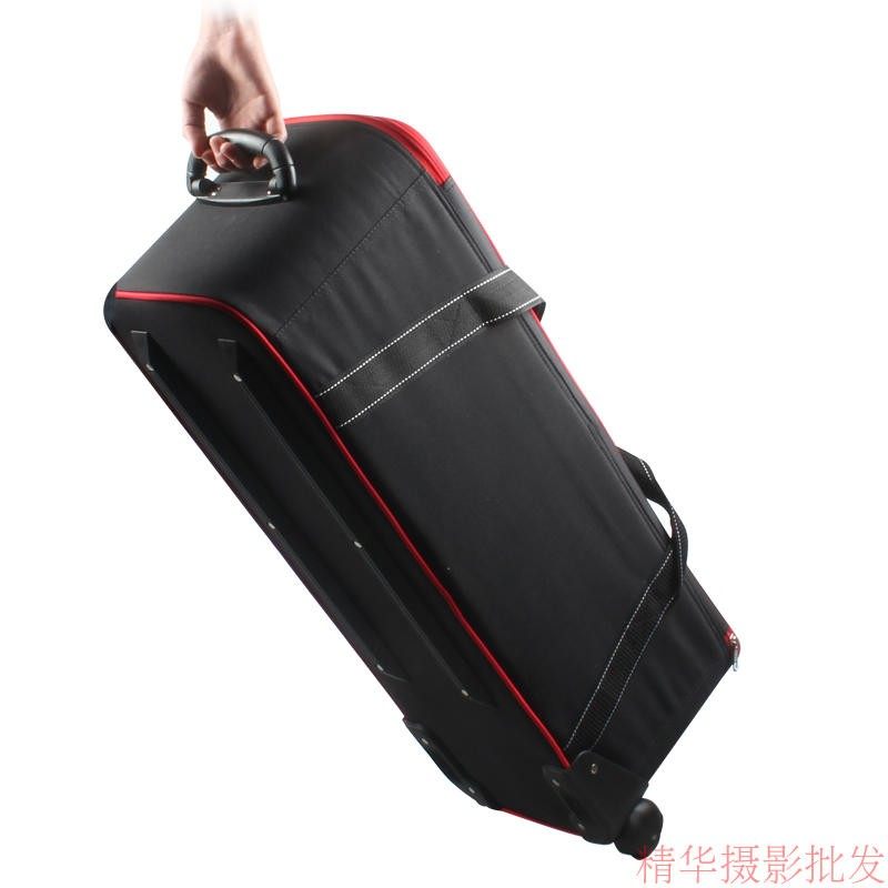 摄影灯箱摄影包器材包 灯架包 闪光灯滑轮拉箱便携