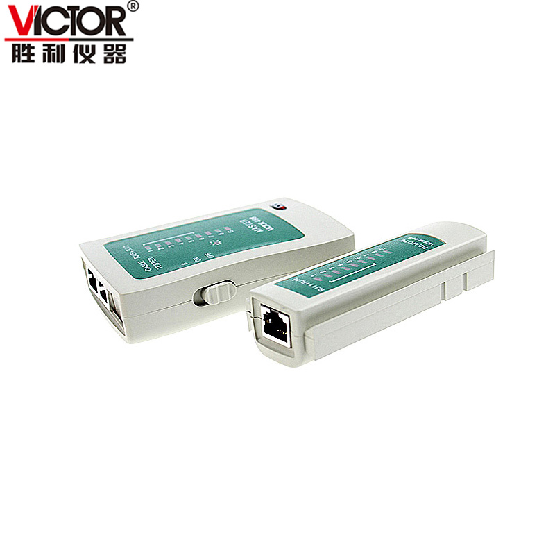 胜利网络测试仪C测网线电话线测试仪RJ5+RJ11寻线仪器巡线表