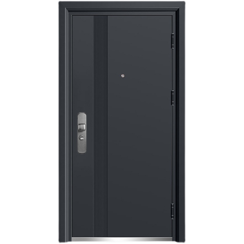 甲级平板灰色防盗门进户门家用入户门安全门别墅大门长沙包安装