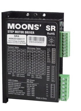 鸣志MOONS步进驱动器SR4 -Plus SR2  SR8-Plus 3RAC2 3SR8-Plus