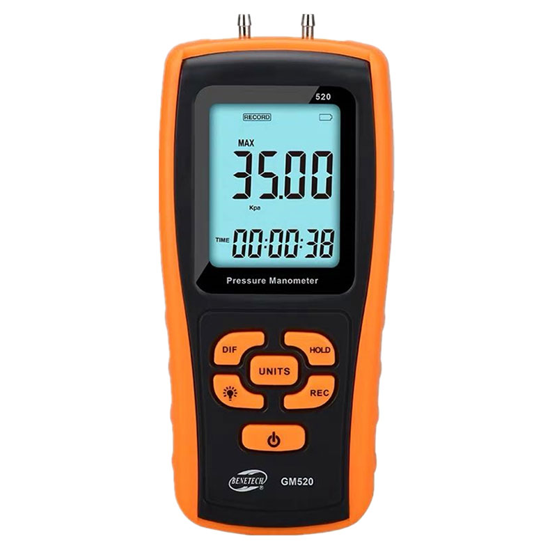 标智GM510数字压力计手持式微压计差压计压差计压差表微压差计