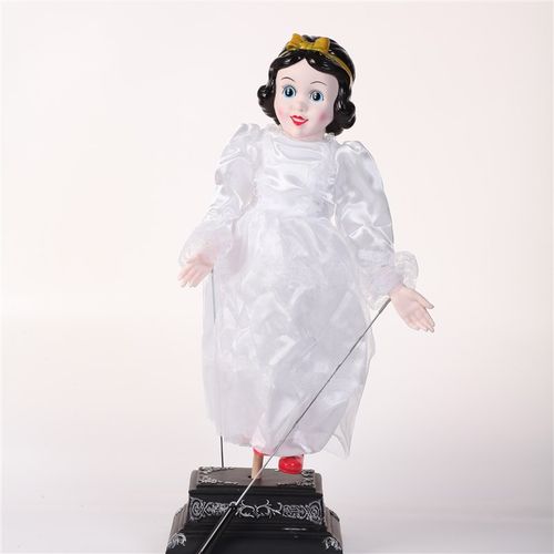 杖头木偶纯手工白雪公木偶幼儿园表演福建非遗传统研学