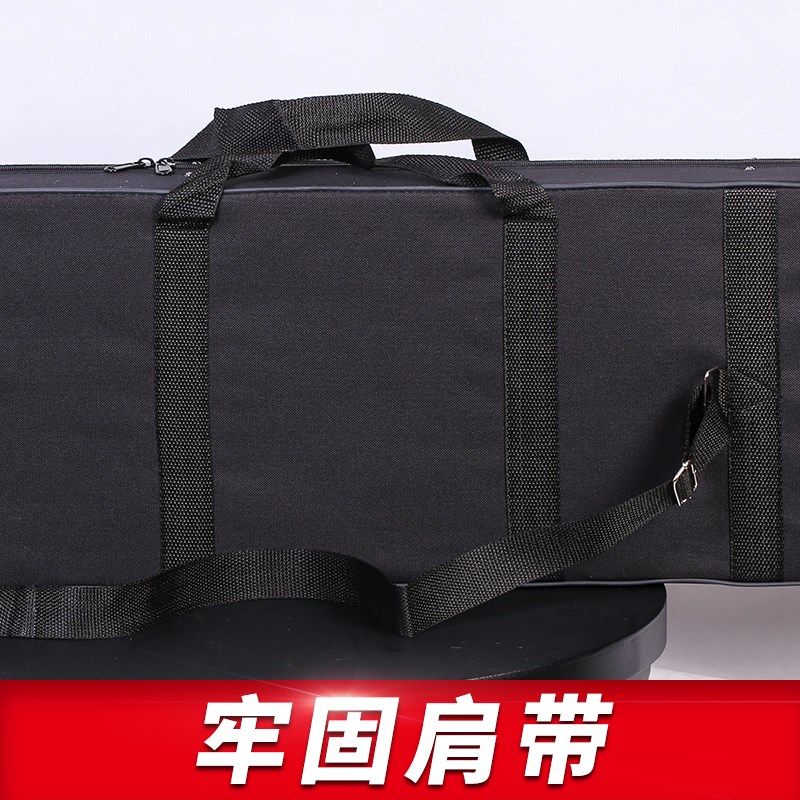 牛津三弦盒三弦民乐大中小三弦琴盒黑色牛津布面盒子