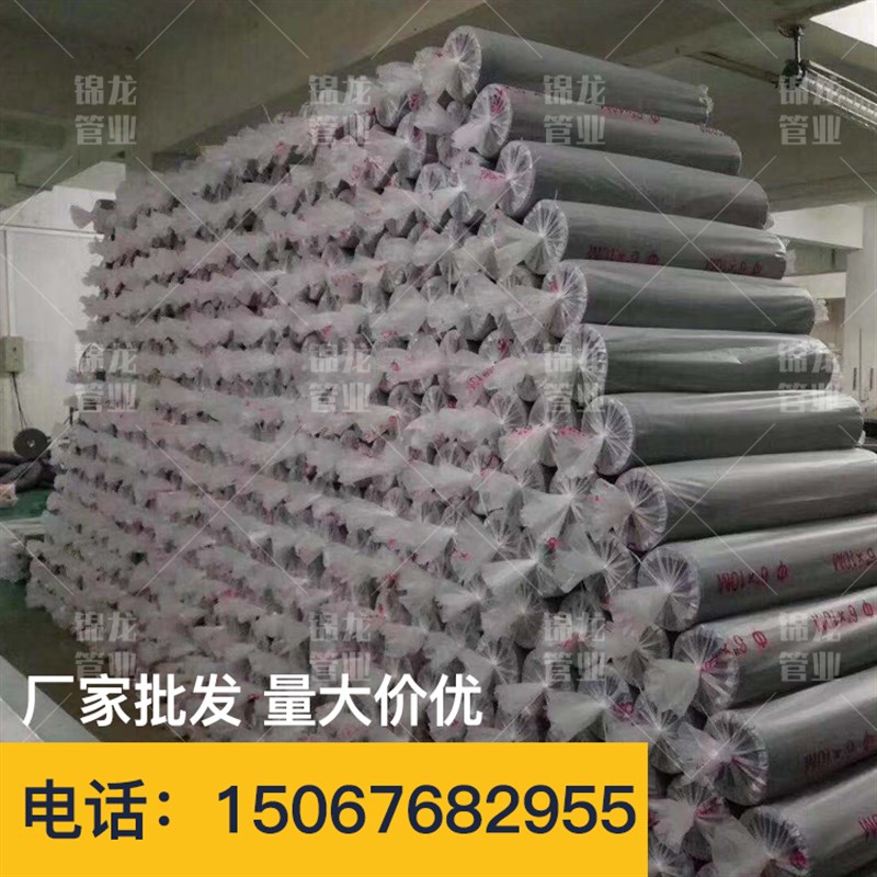 尼龙布风管防火耐高温排气扇排烟管道钢丝伸缩软管排风新风通风管