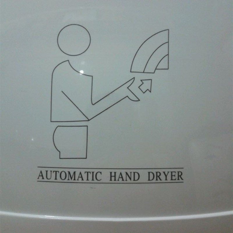 莫顿家用酒店宾馆会所全自动感应烘手器烘干器烘手干手器